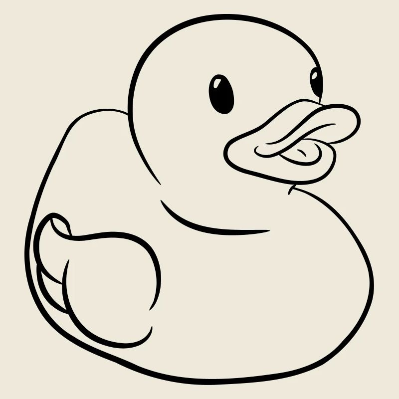 Rubber Duck – Drôle de canard en caoutchouc pour baignoire