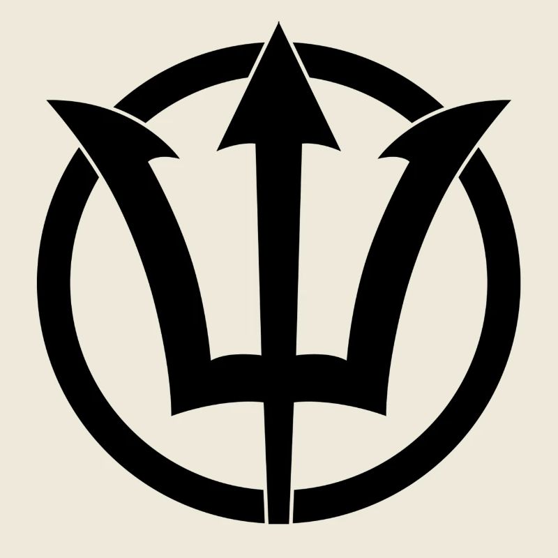 Poseidon Trident Symbol