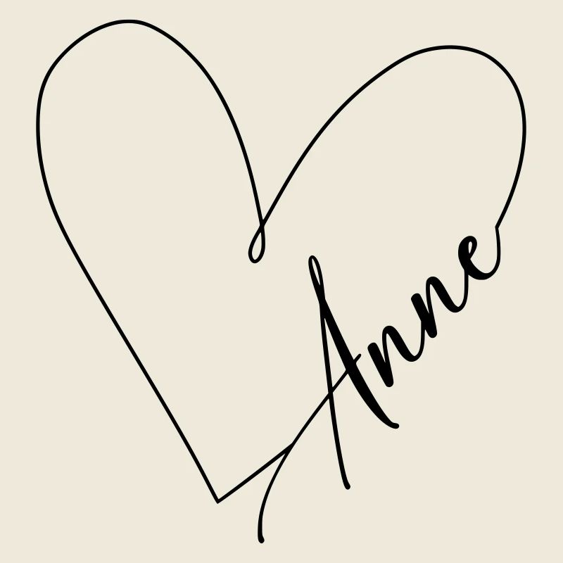 Anne Nom Ligne de Coeur
