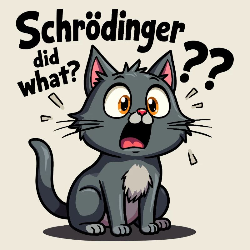 Le chat de Schrödinger - le cauchemar des chats mignons