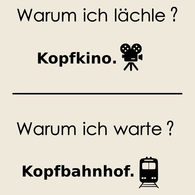 Kopfkino  Kopfbahnhof