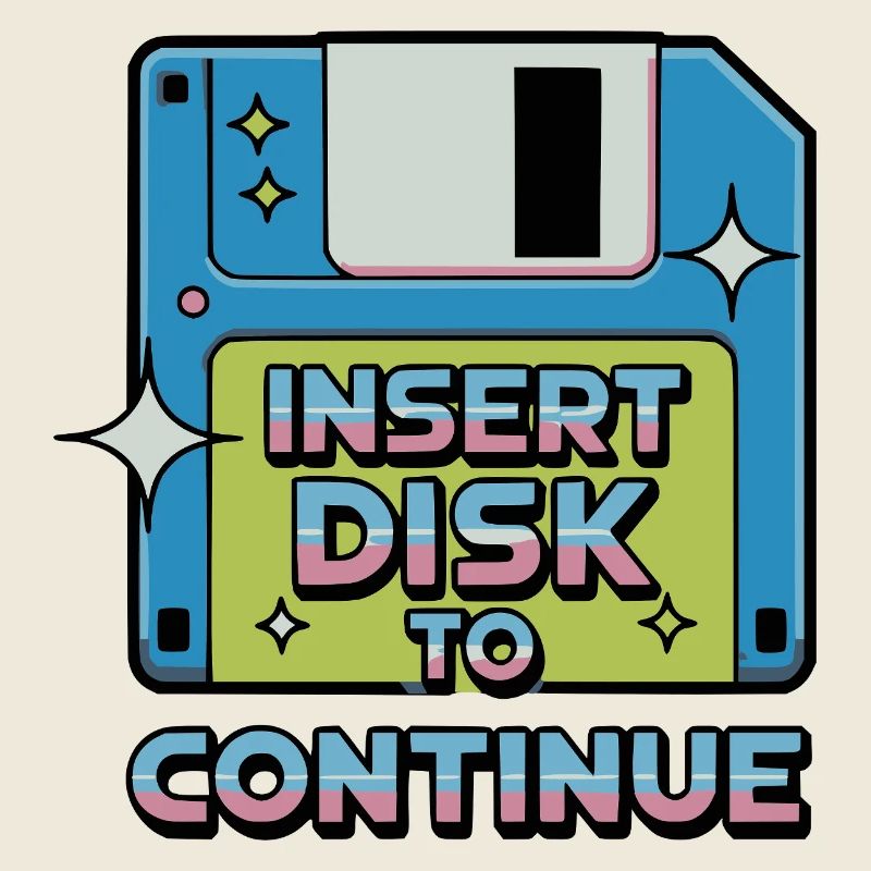 Y2K Retro – Insérez un disque pour continuer
