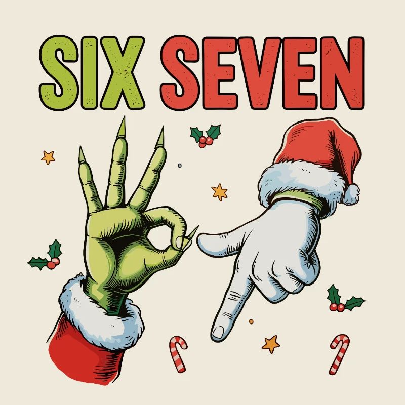Six Seven Bruh Santa