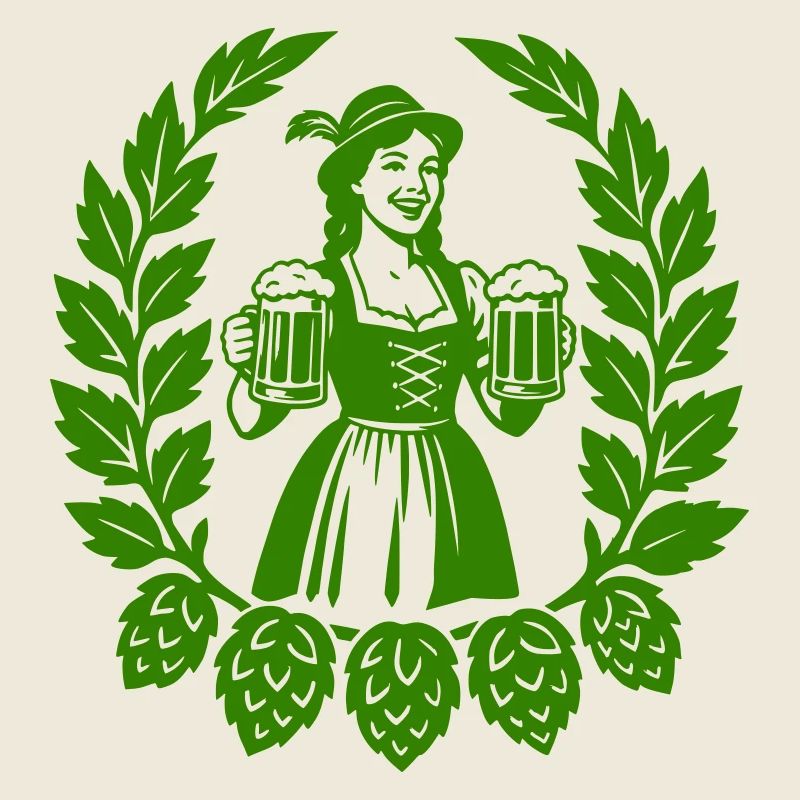 Bier Mädchen