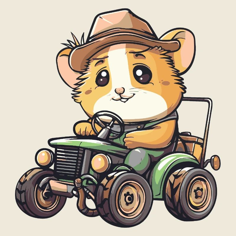 Éleveur de tracteurs pour hamsters
