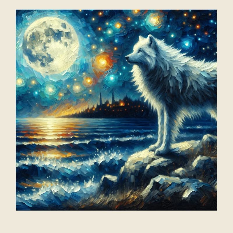 Polarwolf Starry Night