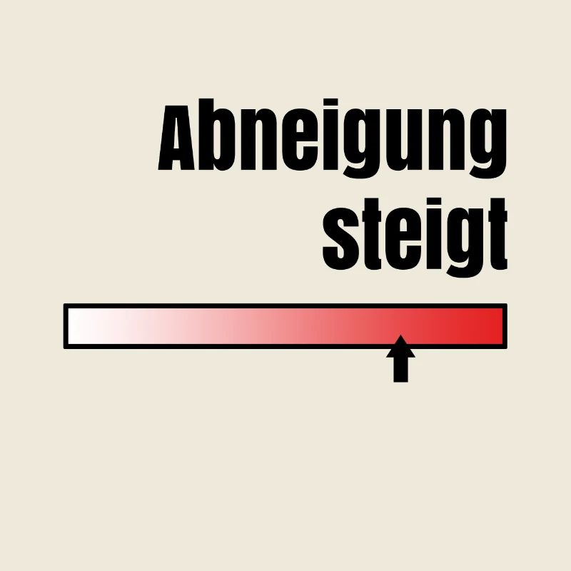 Abneigung steigt - Lass mich in Ruhe als Geschenk