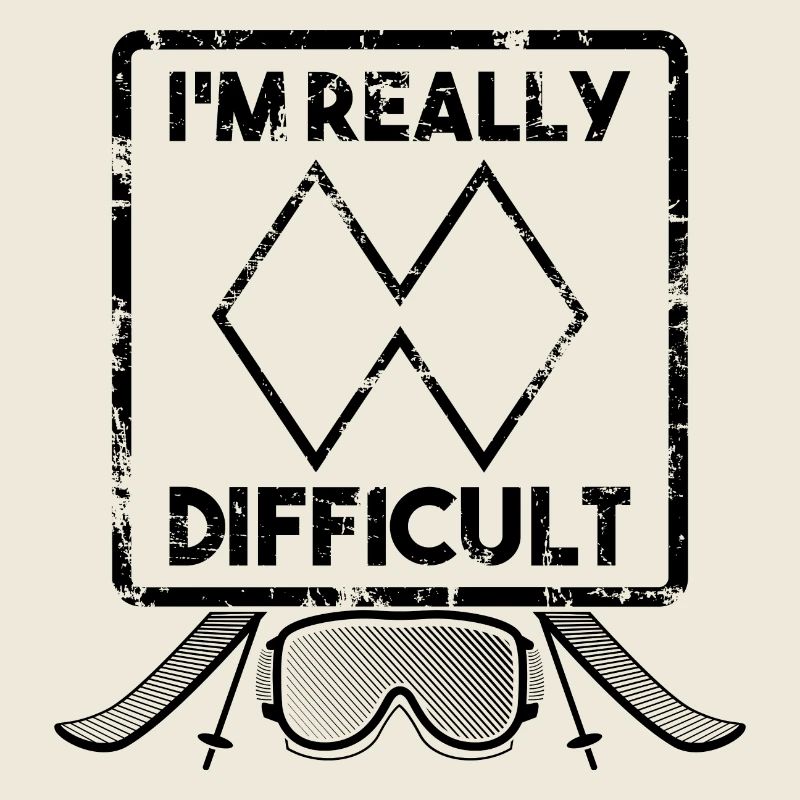 Personnes compliquées Snowboard Ski Difficult
