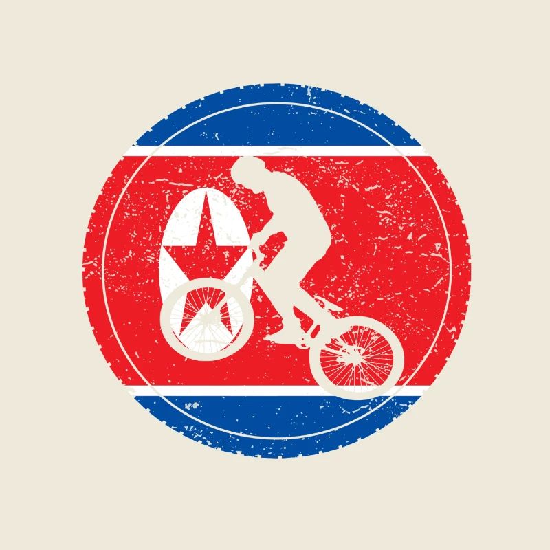 Vélo amour vélo bmx Corée du Nord