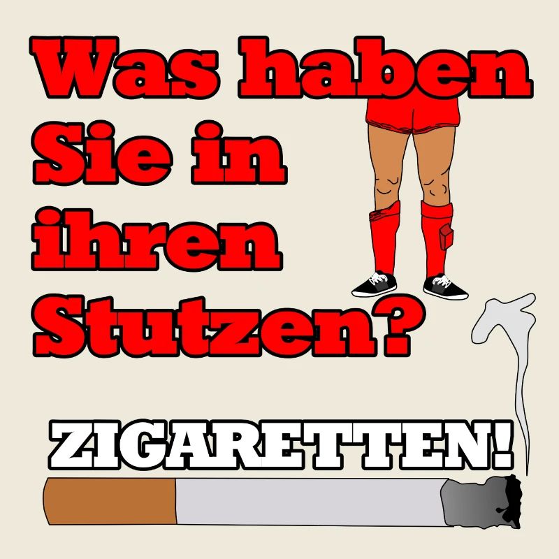"Zigaretten in den Stutzen" - Geschenkidee