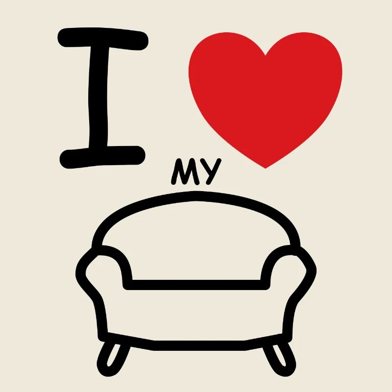 I love my couch say gift gift idea