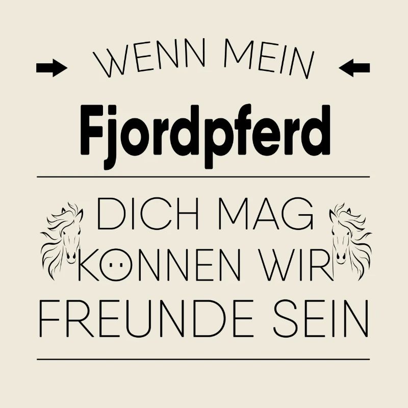 Fjordpferd Geschenk