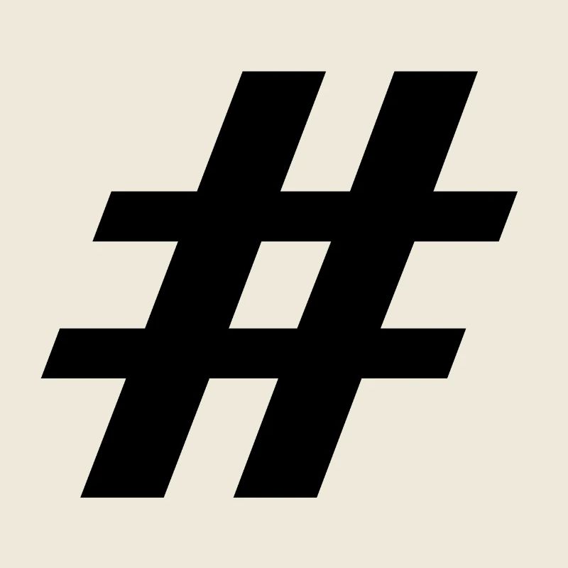 hashtag