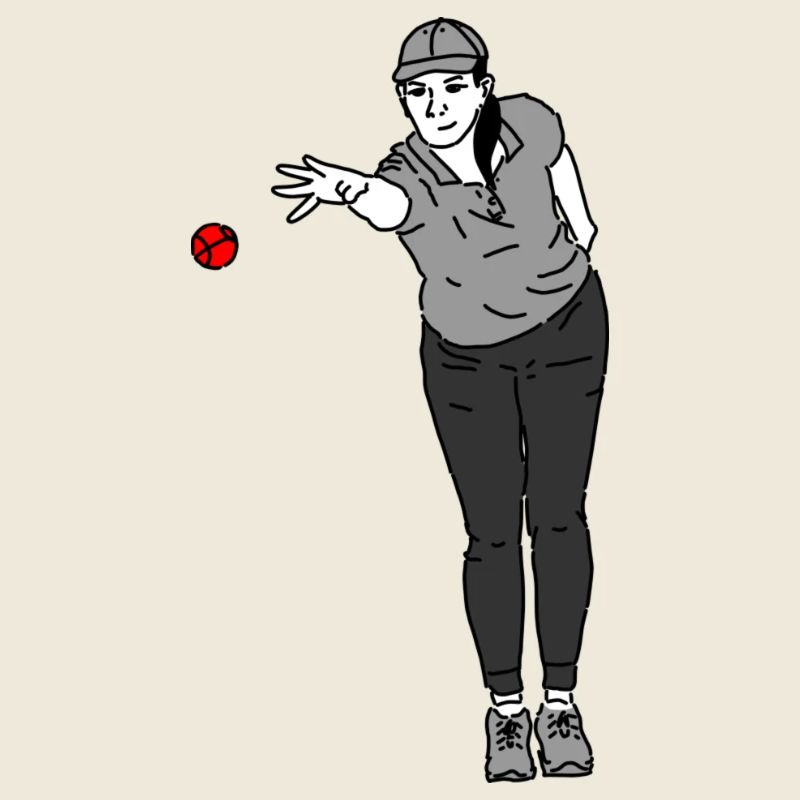 Joueur de pétanque