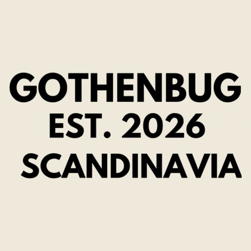 GOTHENBURG Fondée 2026 - Conception urbaine moderne