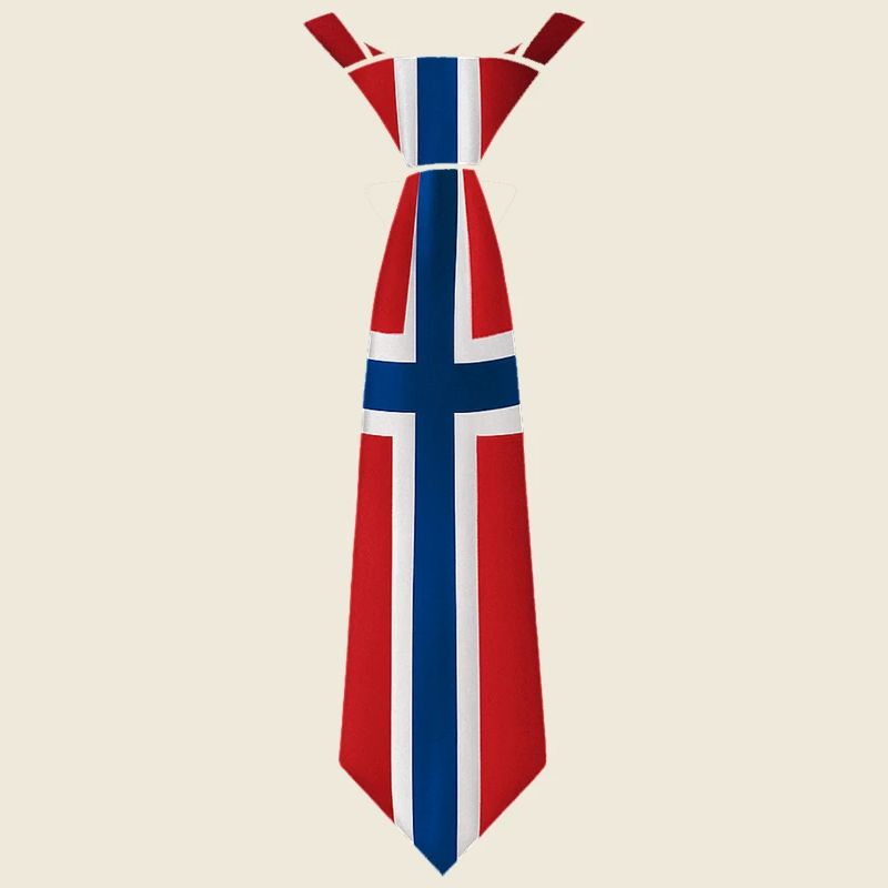 Norway Tie – Flag Design
