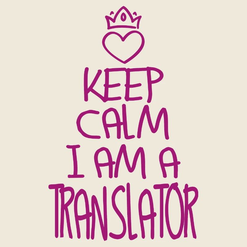 Keep Calm Translator Cool Traducteur Cadeau