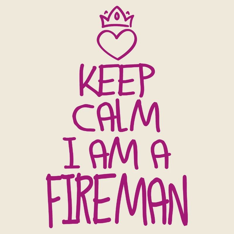 Keep Calm Firefighter Cool Gift Fire Brigade