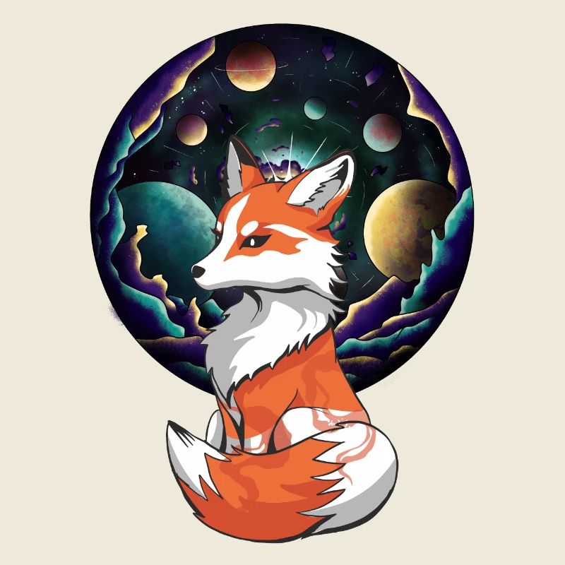 Mystic Fox Renards Renarde Planète Tout