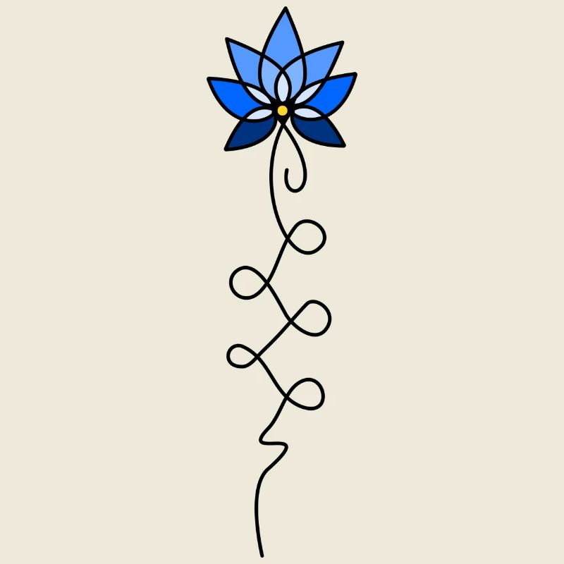 Unalome Lotus