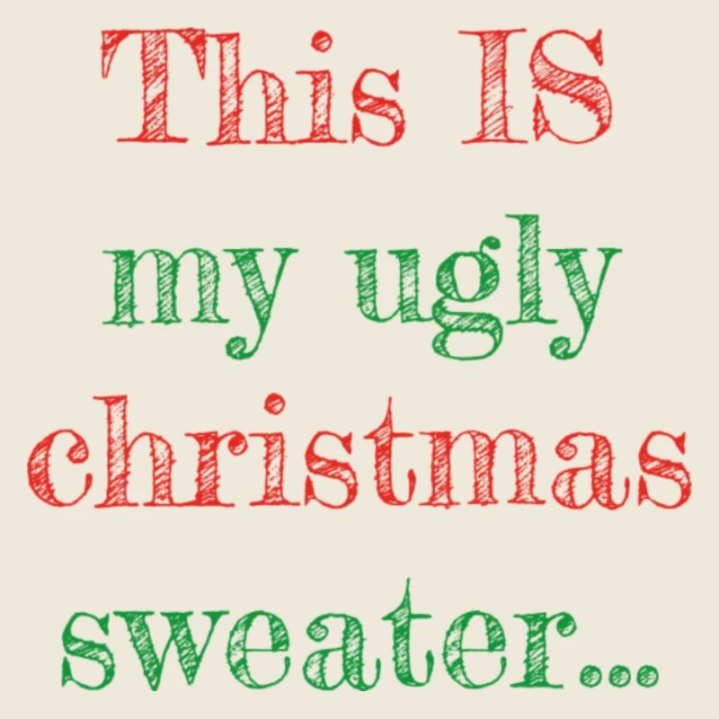Hässlicher Weihnachtspullover