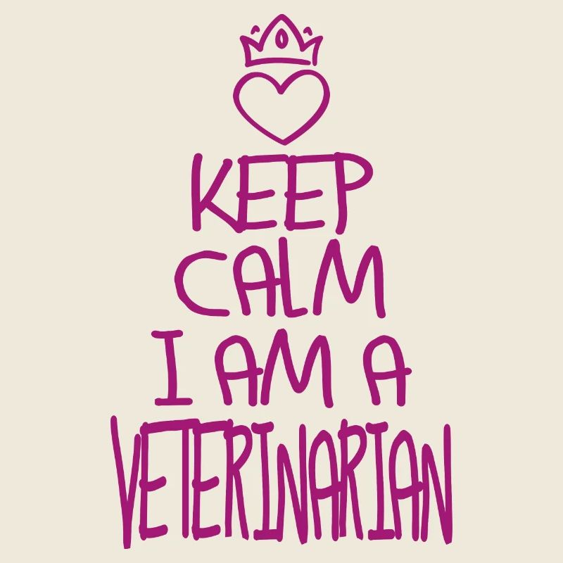 Keep Calm Tierarzt cool Tierarzt Geschenk