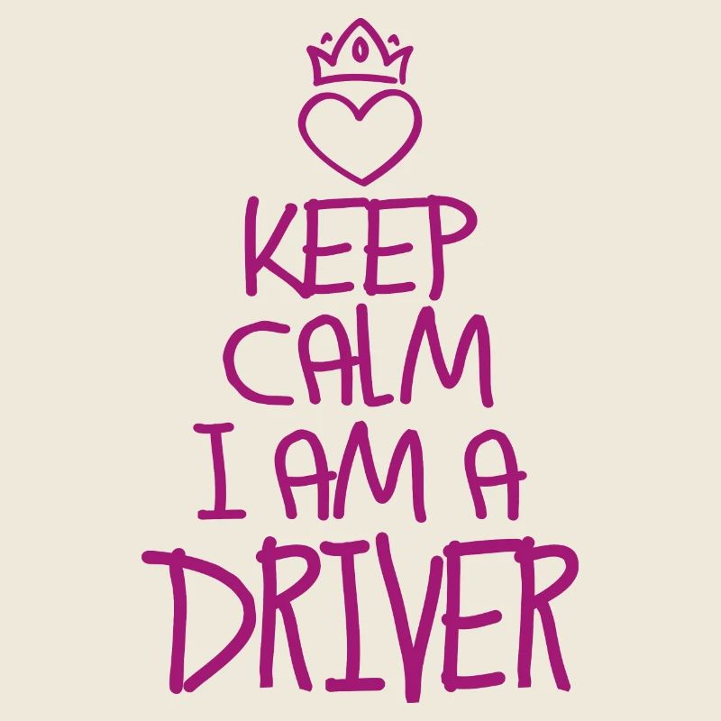 Keep Calm Fahrer cool Geschenk
