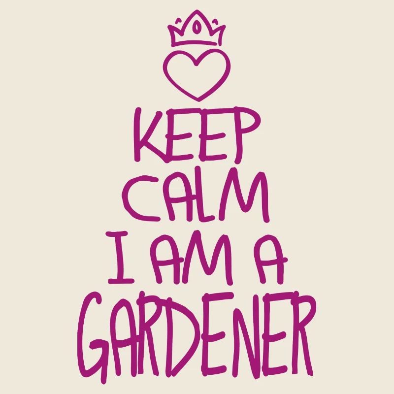 Keep Calm Gardener cool Gärtner Geschenk