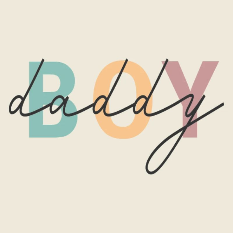 T-shirt Papa Garçon – Design Proud Daddy