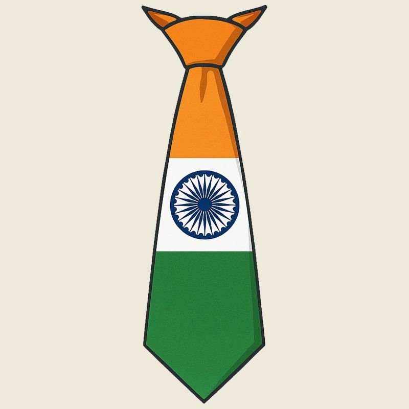 India Tie – Flaggendesign