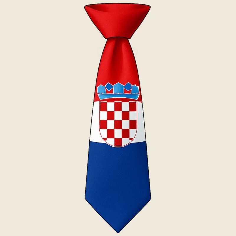 Croatie cravate – Conception du drapeau