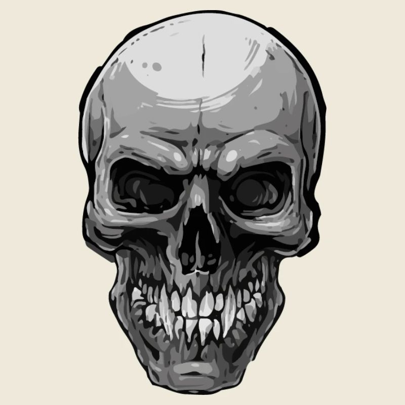 Halloween Totenschädel