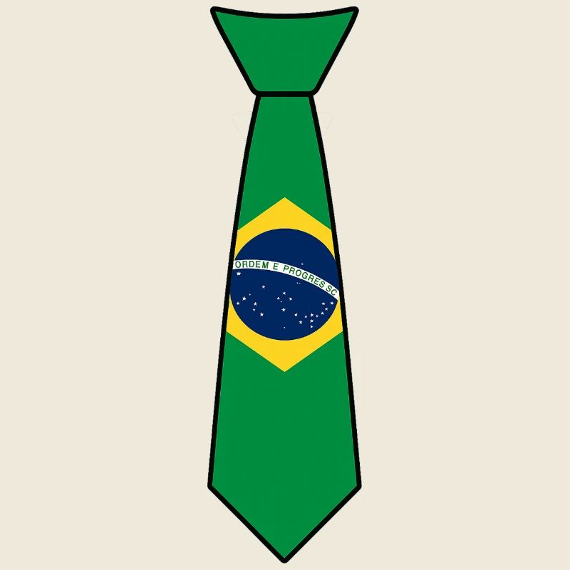Brazil Tie – Flag Design