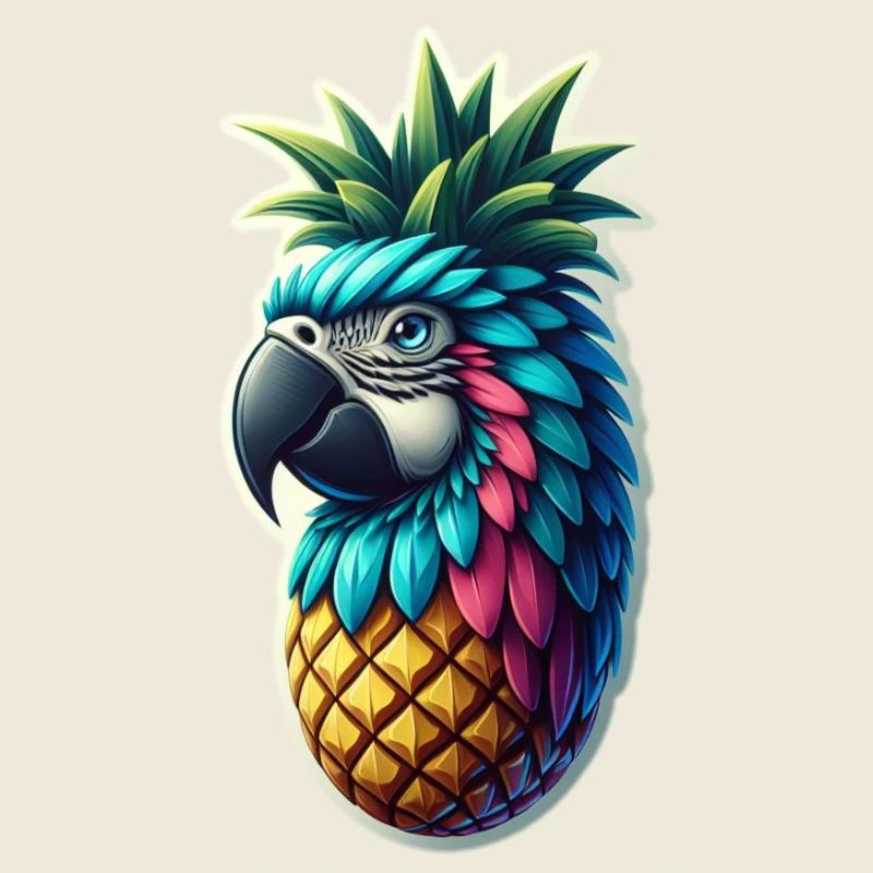 Pineapple Parrot