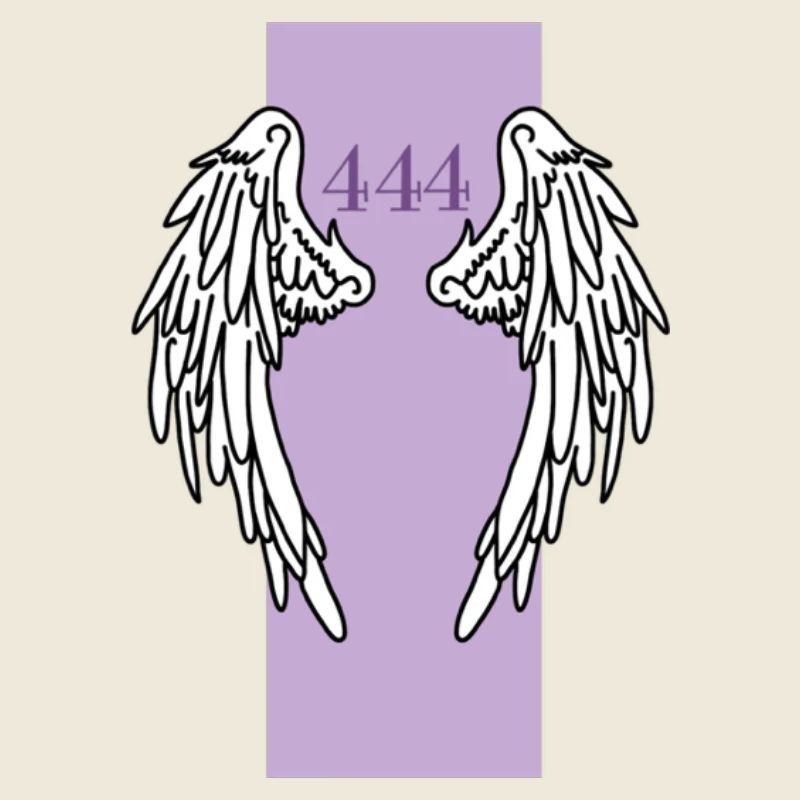 Angel Wings 444 Ästhetisches Design