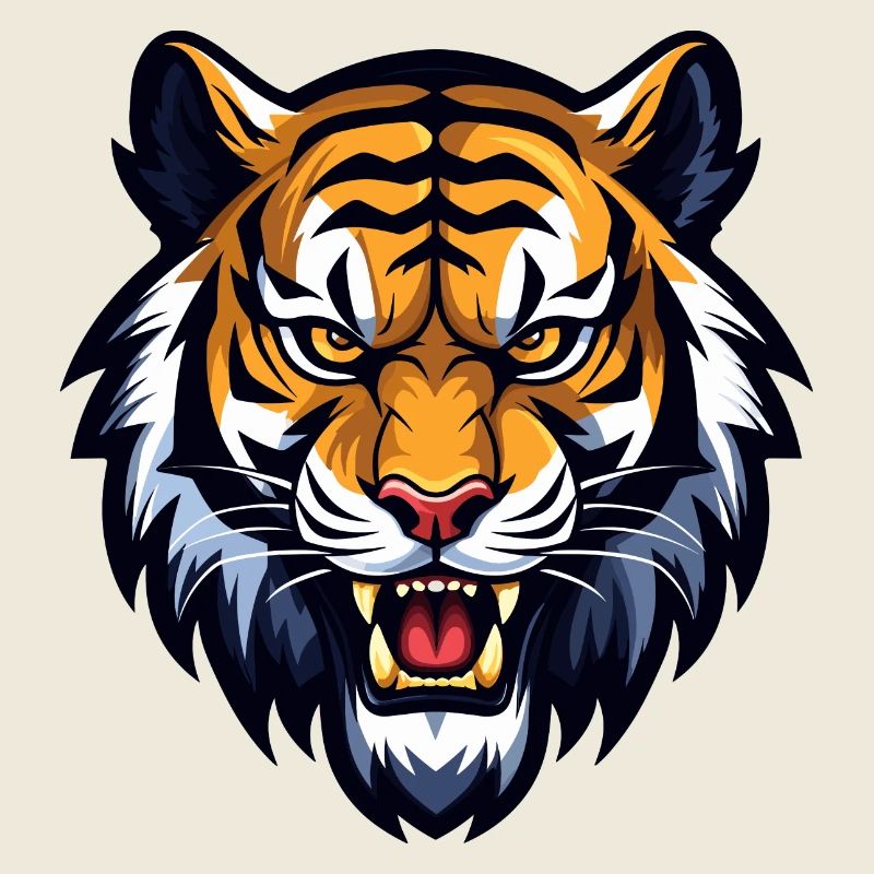Roaring Tiger – Wild Big Cat Design