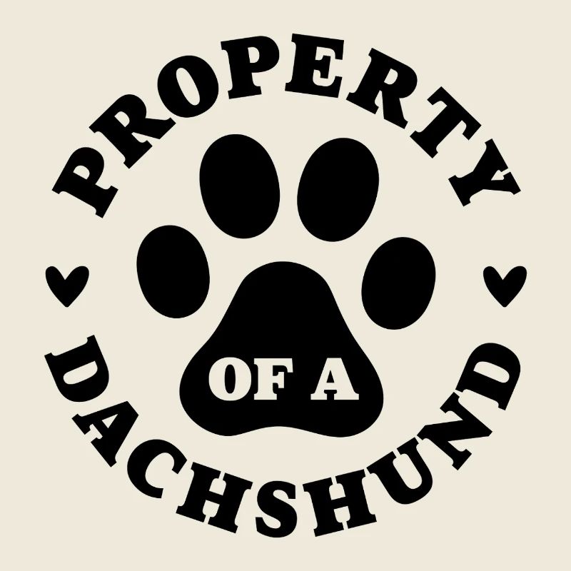 Eigentum eines Dackels