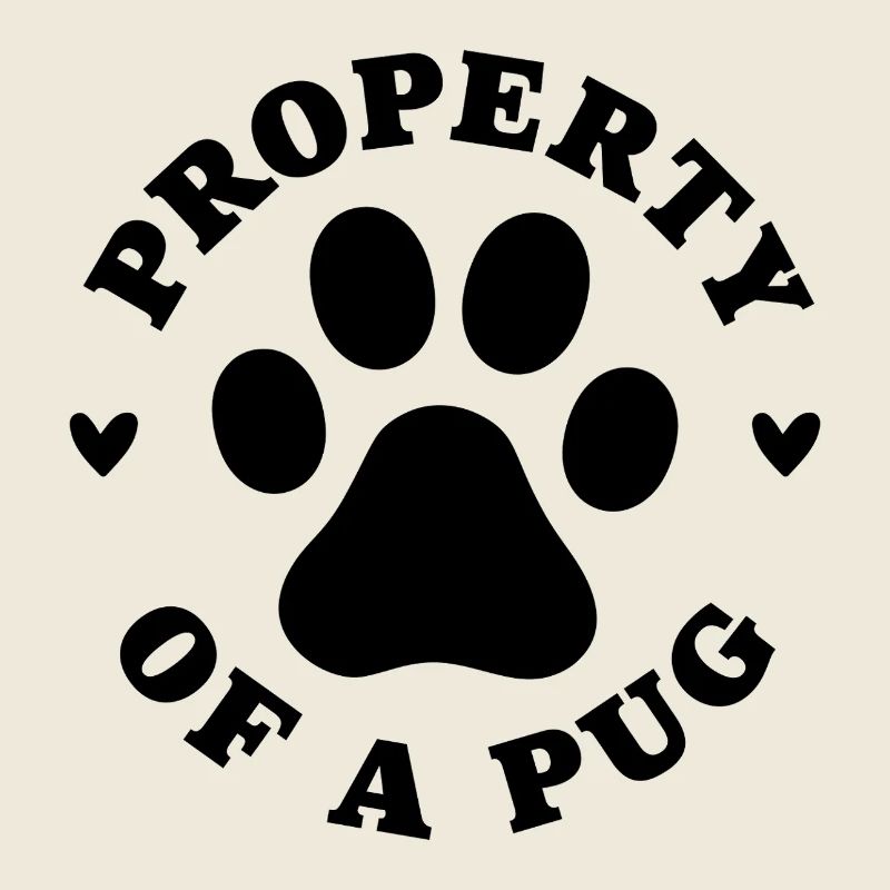 Eigentum eines Mops