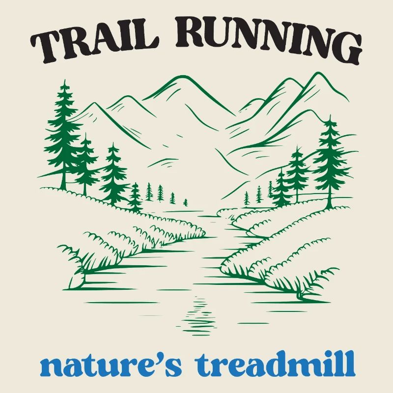 Course sur sentier - Tapis roulant de la nature