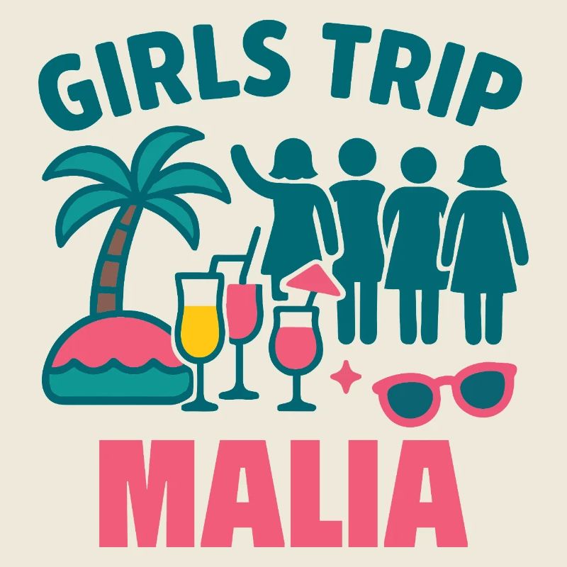 Mädchen Trip Malia Party Shirt