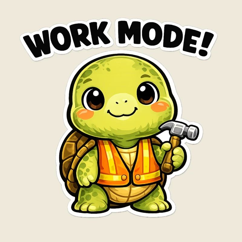 Arbeitsmodus Schildkröte Bauheld