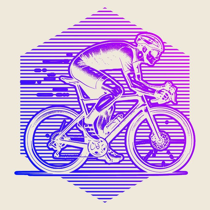 Œuvres modernes de vélo de route