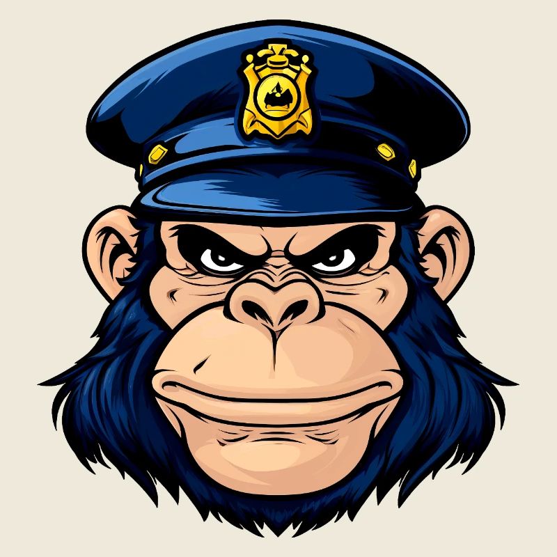 Policeman Monkey
