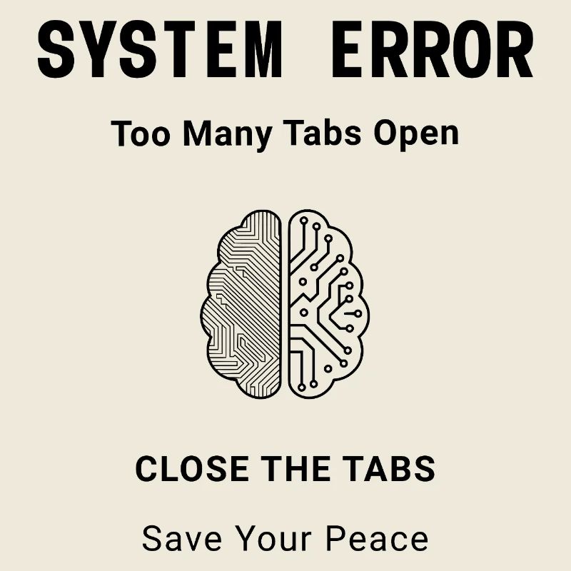 System Error Too Many Tabs Open – Mental Health
