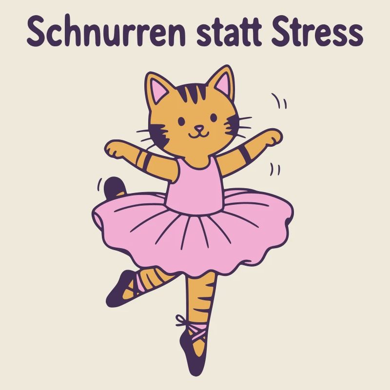 Schnurren statt Stress – Ballettkatze
