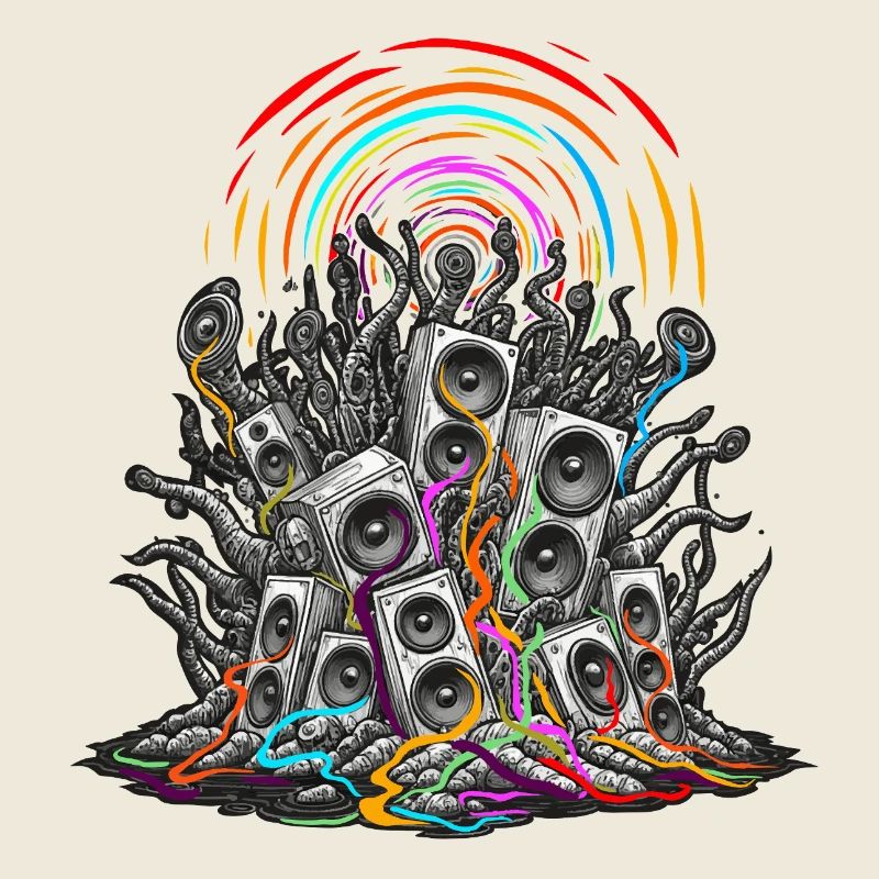 Psychedelic speaker