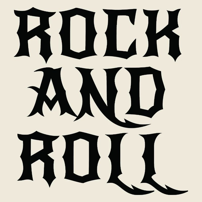Gothic Rock and Roll Logo