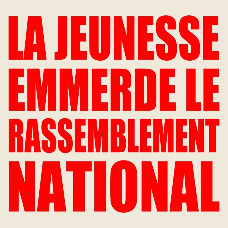 la jeunesse emmerde le rassemblement national