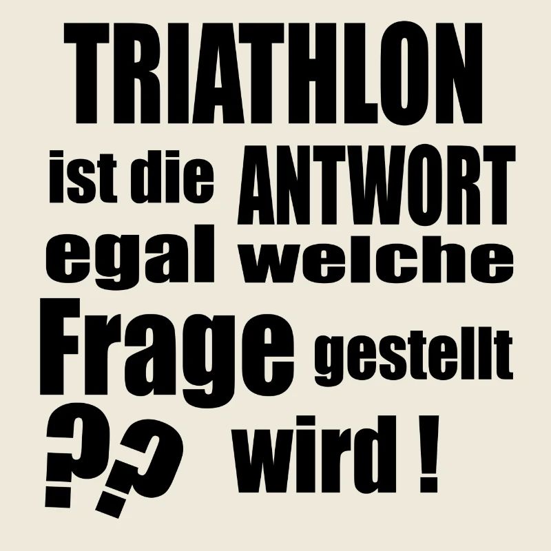 Antwort auf alles TRIATHLON