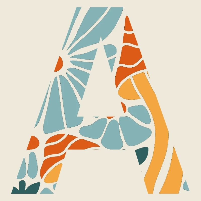 Groovy Blume Brief Geschenkidee